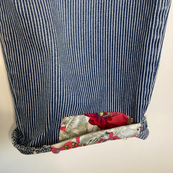 ENGINEER jeans upcycled/embellished jeans/upcycled jeans - Picture 2 of 6